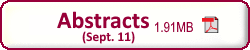 69th SBJ Meeting Abstracts (September 11)