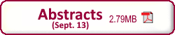 69th SBJ Meeting Abstracts (September 13)