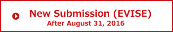 New submission system (EVISE) after August 31, 2016