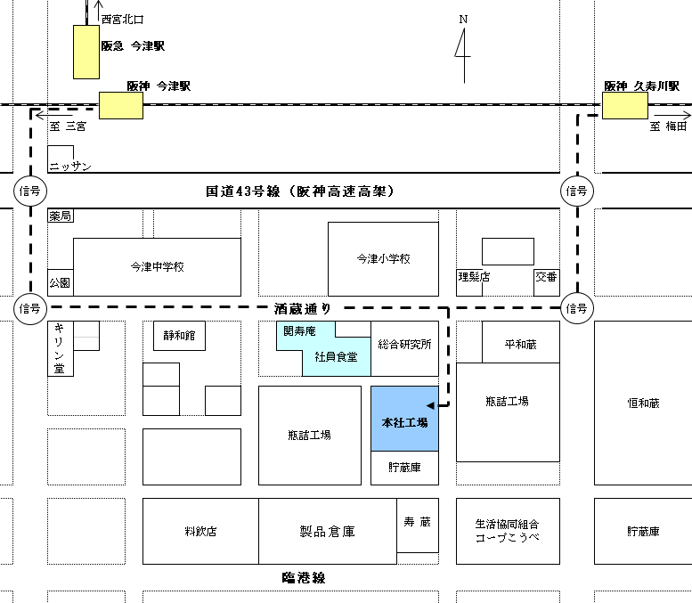 大関工場マップ